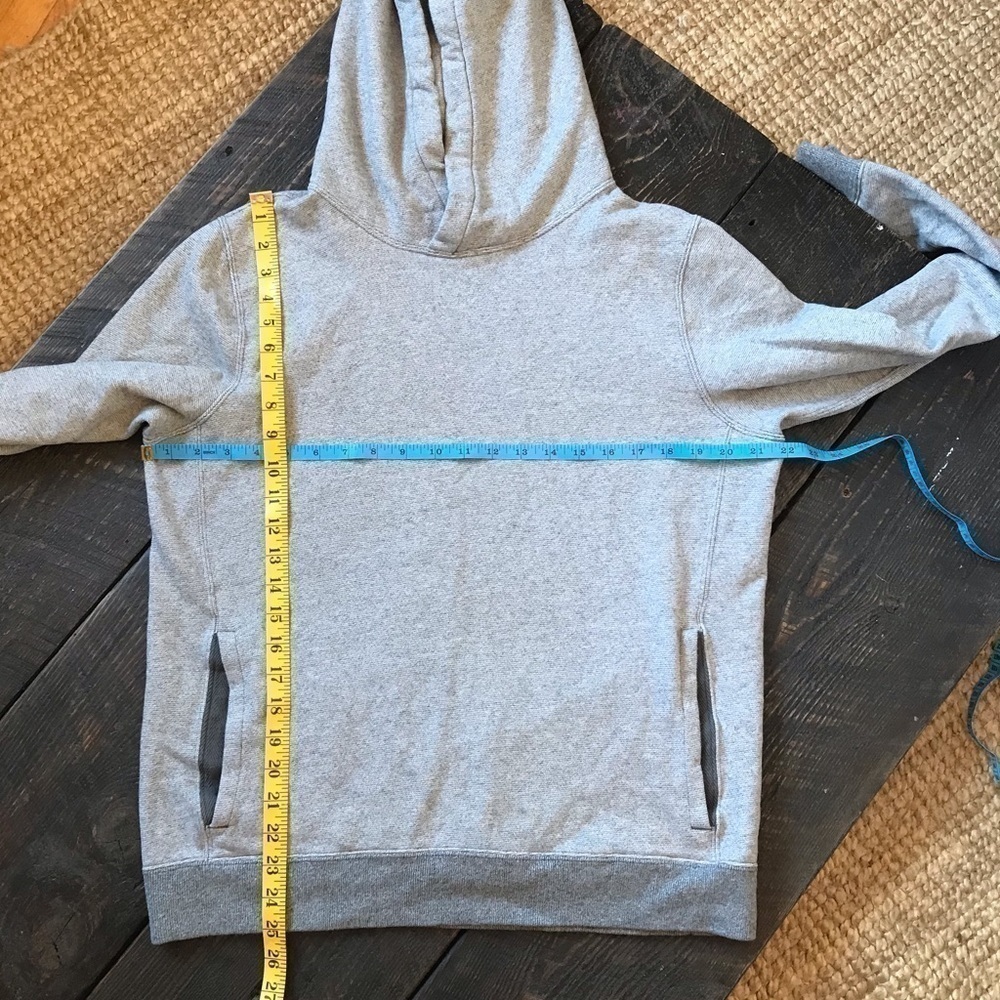 𝅺ABERCROMBIE & Fitch hoodie sweatshirt. Grey.  Size M. Unisex. - Picture 3 of 5